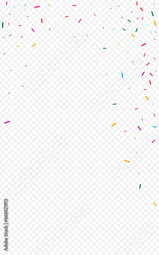 Rainbow Dust Carnaval Vector Transparent