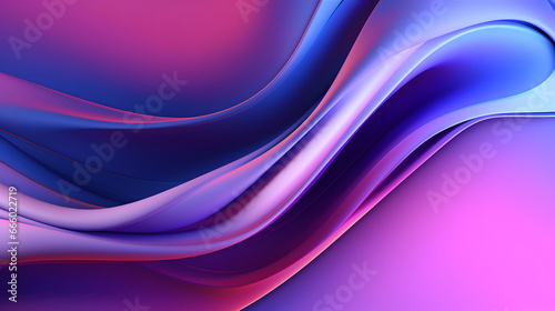 pink blue Abstract 3D Background  Neon Wave Background