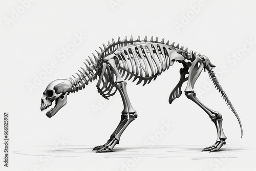 tyrannosaurus rex skeleton © Coach Surya