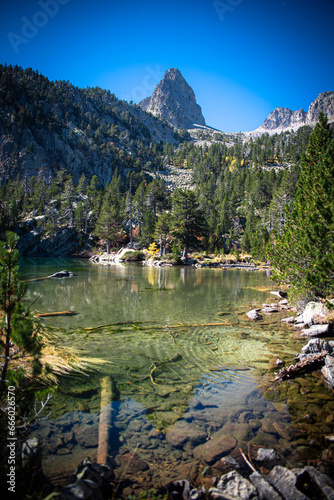 lake in the mountains