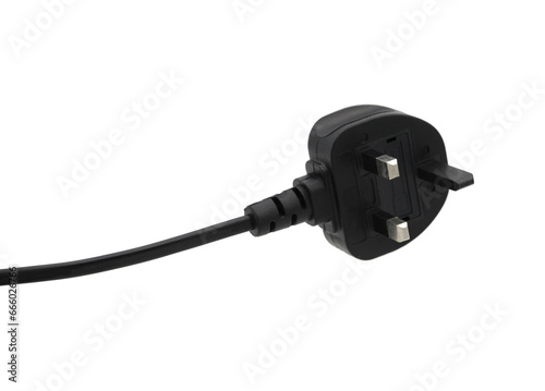 Electric plug isolated on transparent background (PNG File)
