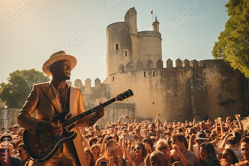 Photographing Avignon Blues Festival photo