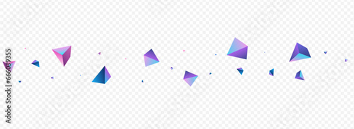 Holographic Crystal Vector Panoramic Transparent