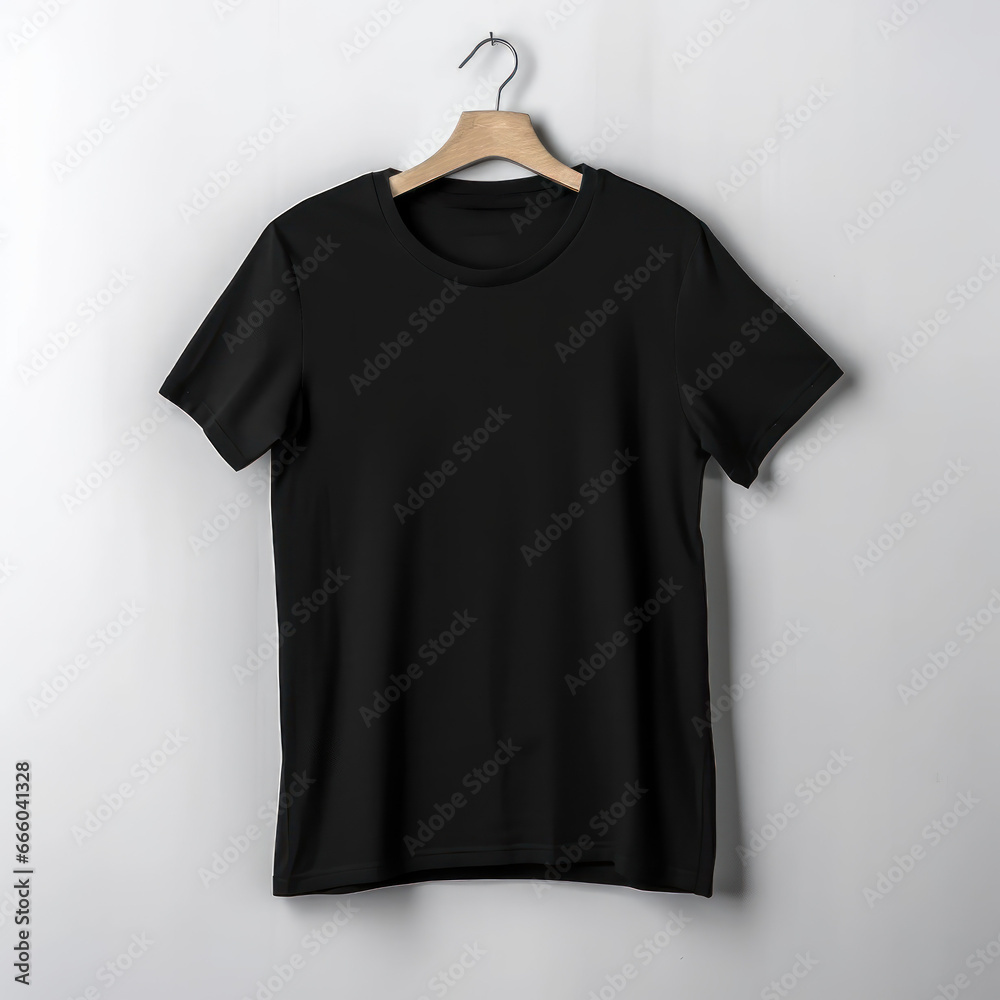 Blank T-Shirt Mockup - A versatile template for showcasing your branding and design ideas in various industries such as business, marketing, and creative services Blank T-Shirt Mockup - A versatile template for showcasing your branding and design ideas in various industries such as business, marketing, and creative services