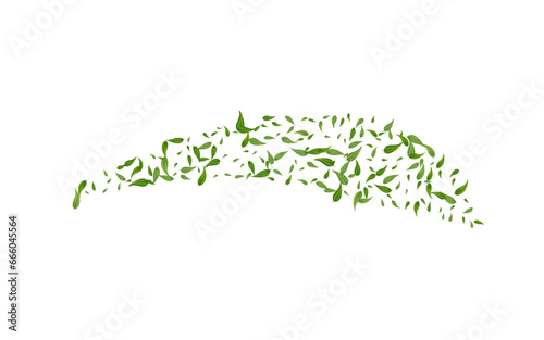 Olive Greens Ecology Vector White Background
