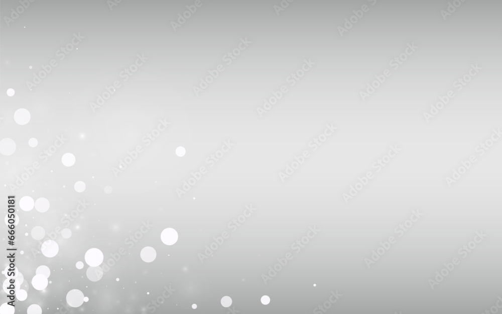 Winter Blizzard Vector Silver Background. Xmas Winter Blizzard Vector Silver Background. Xmas