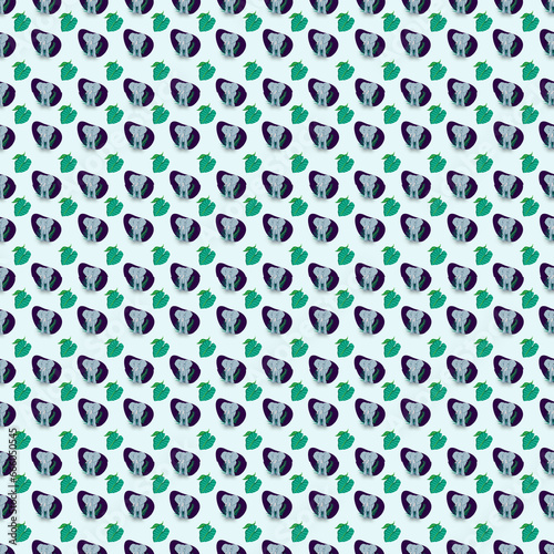 seamless pattern with wild life