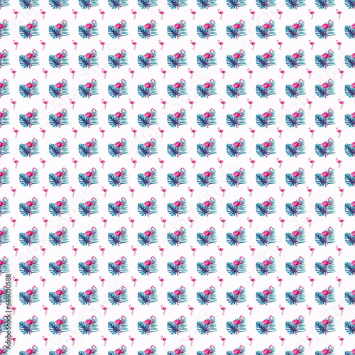 seamless pattern with wild life