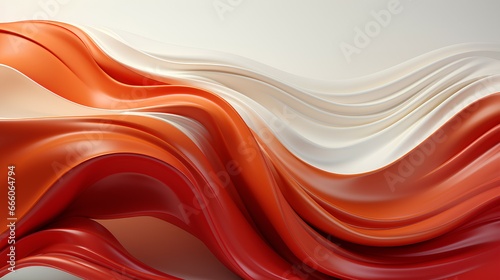 red and white wave pattern