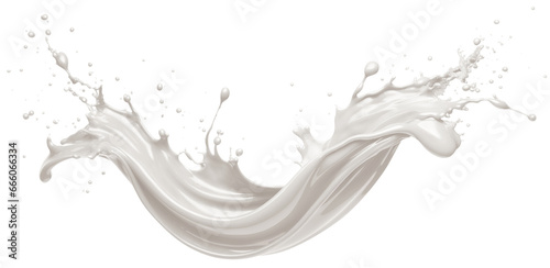 Splash of milk or cream  cut out