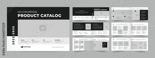 multipurpose catalog or landscape product catalogue or product catalog template