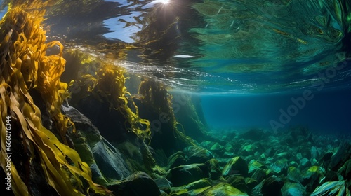 The Channel Islands host a vibrant submerged forest of Giant Kelp home to countless marine species photo