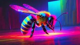3d render of a bee