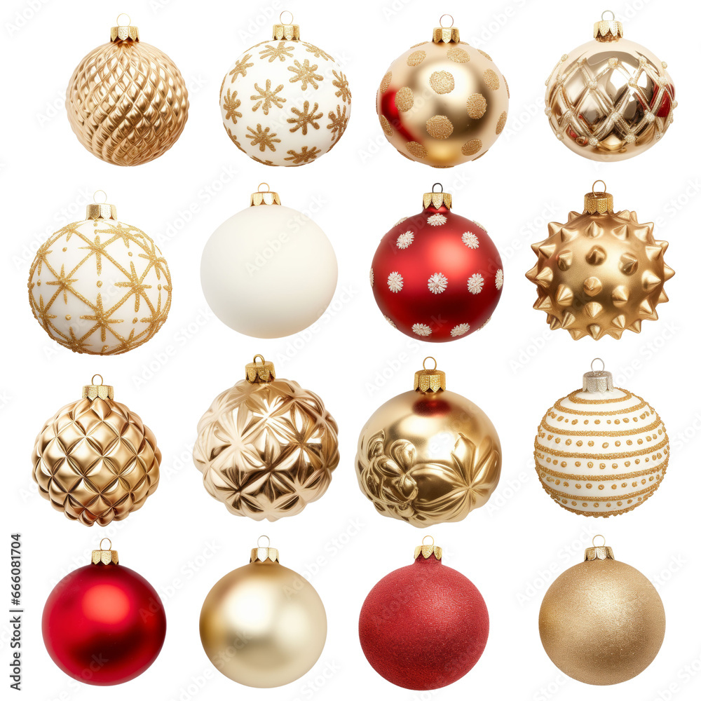 Set of christmas balls ornament Set of christmas balls ornament