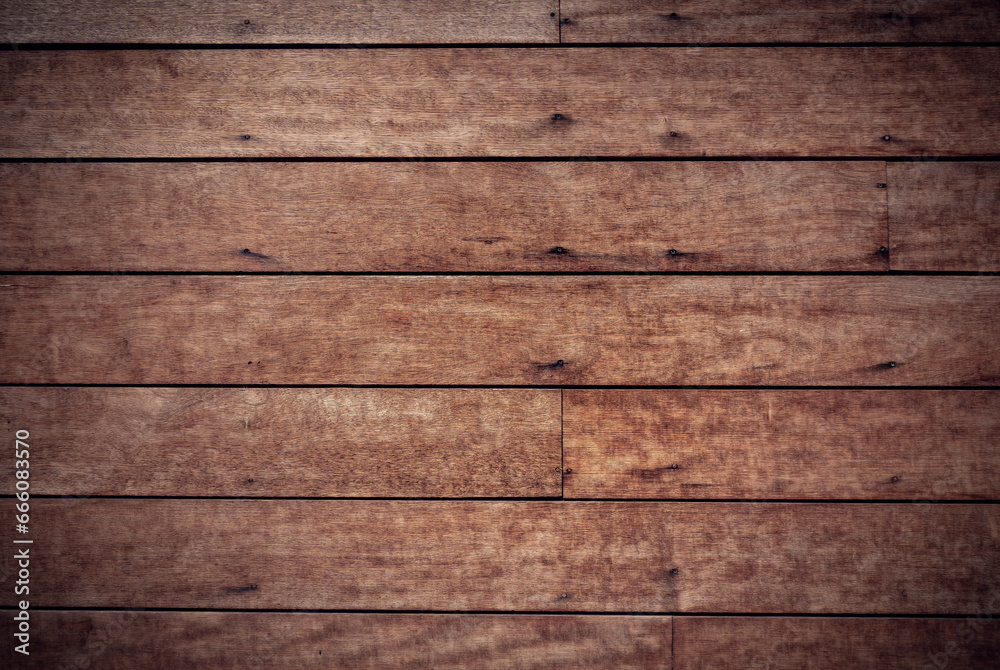 Fototapeta premium Brown wooden wall texture