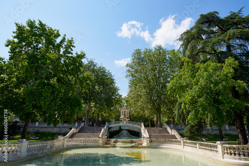 Fototapeta Naklejka Na Ścianę i Meble -  Colombière Park, Dijon, France
