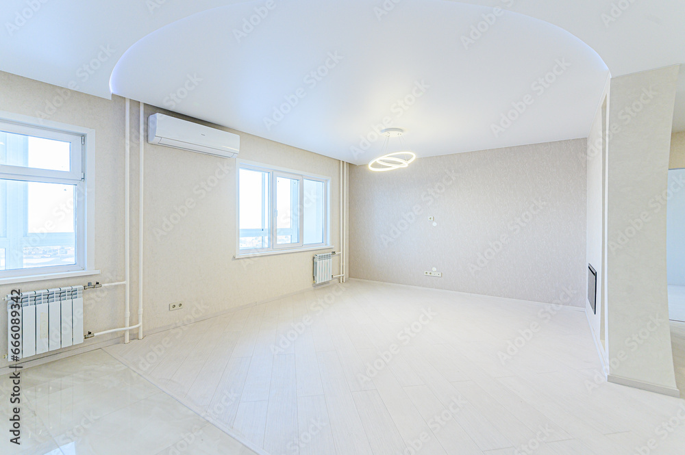 interior apartment empty room renovated interior apartment empty room renovated