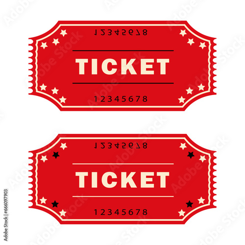 set of tickets