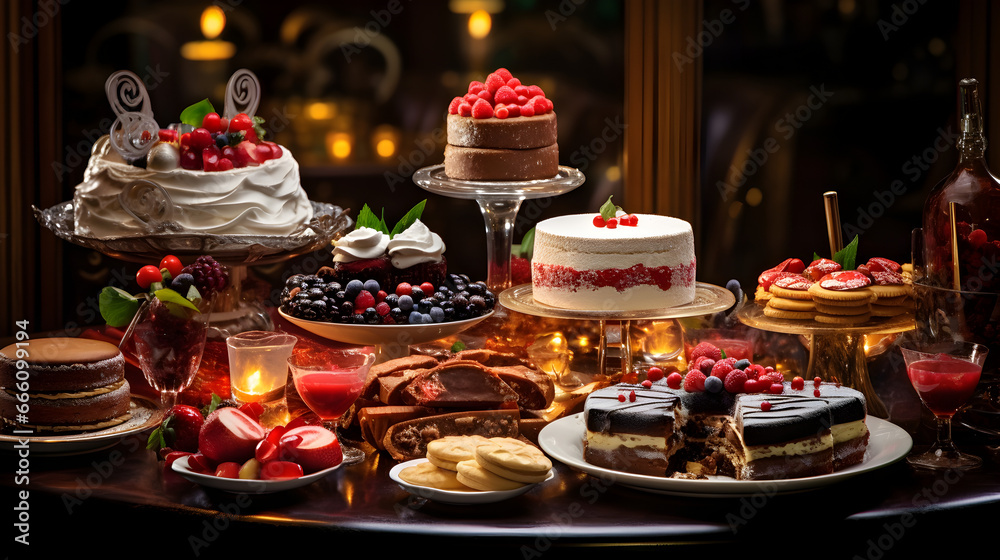 Dessert Buffet for New Year's Eve: Sweet Temptations to Delight Your Taste Buds
