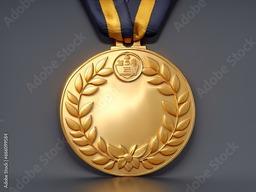 medalla de oro photo