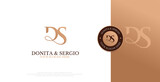 Initial DS Logo Design Vector 