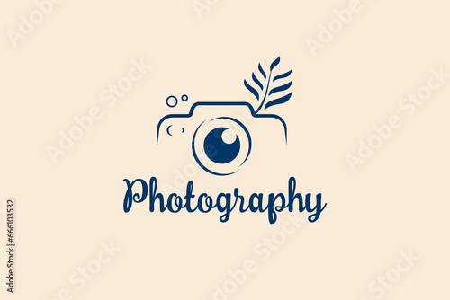 camera photography logo lens vector