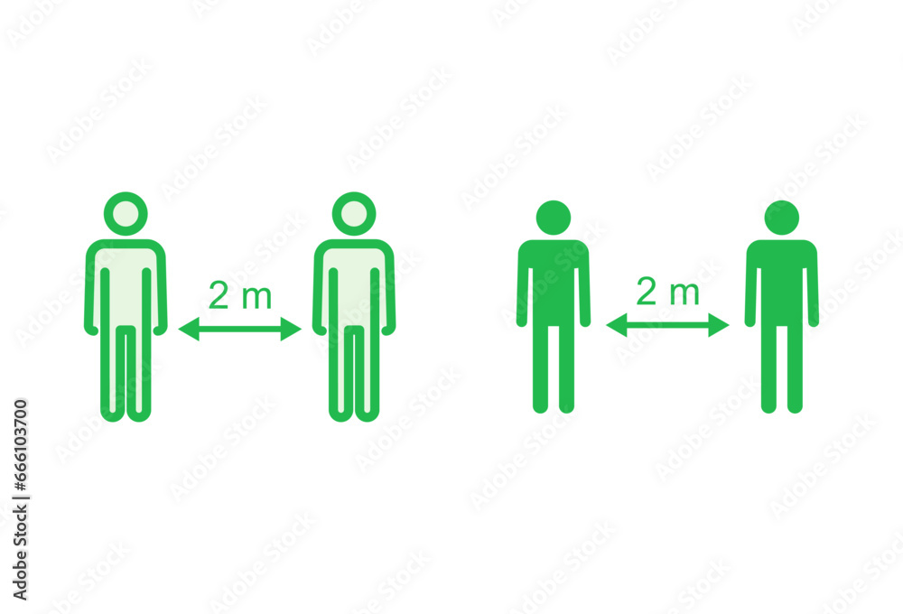 Social distance icon set. social distancing icon. self quarantine sign Social distance icon set. social distancing icon. self quarantine sign