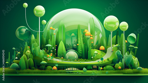 Green energy eco-system concept