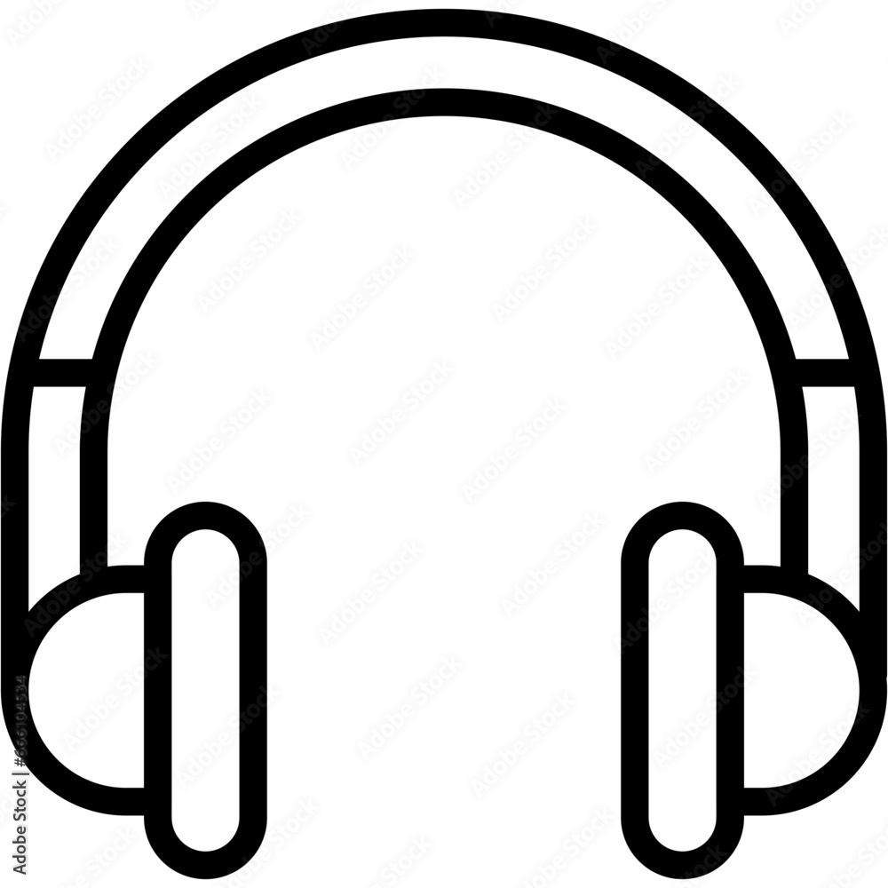 headphone vector design icon .svg headphone vector design icon .svg
