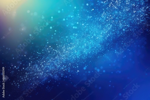 abstract bright blue glitter background