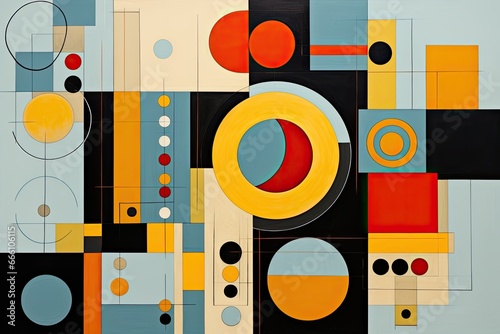 Geometric abstraction with shapes