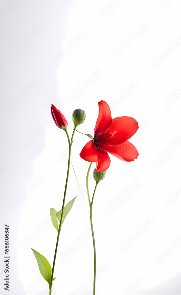 red flower red flower