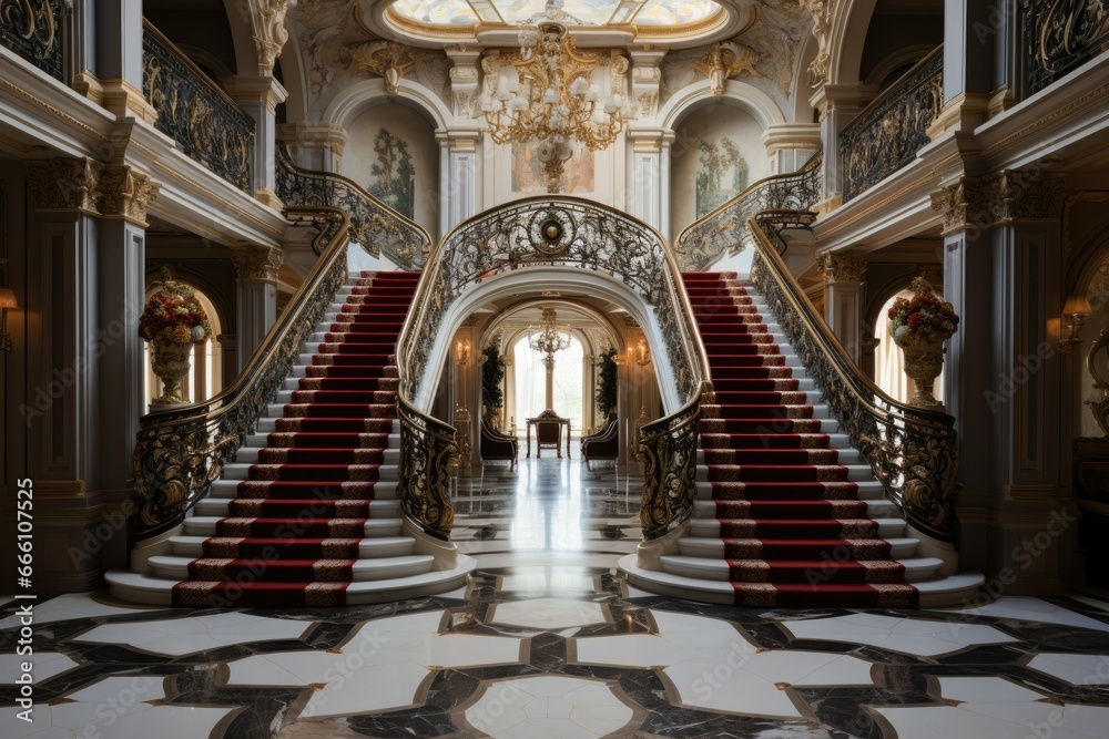 Grandiose Impressions in a Luxury Foyer