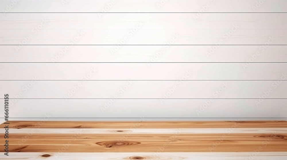 White wooden background White wooden background