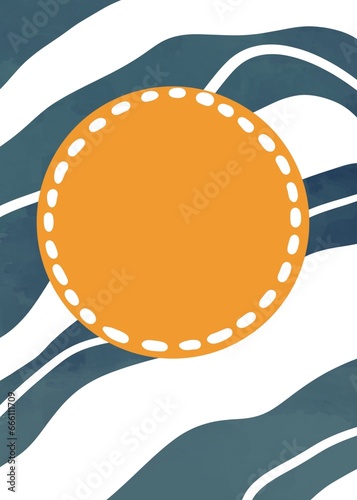 Modern abstract background with strokes