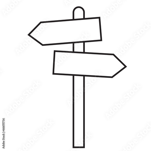 Direction Board Icon