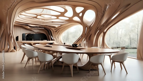 Vibrant digital art composition with unique visual elements