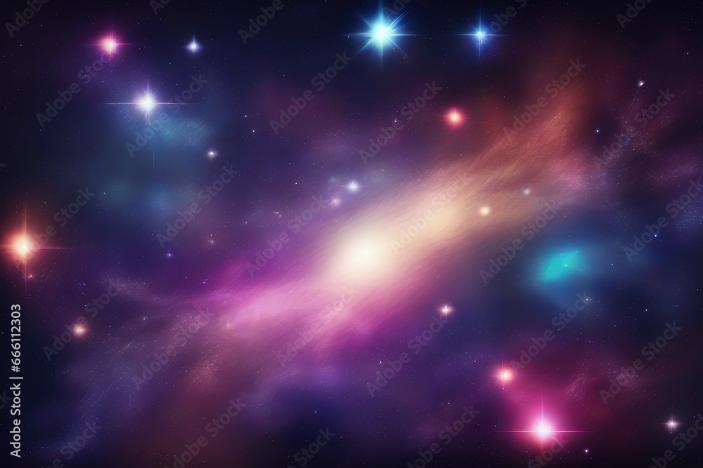 Star and galaxy background images