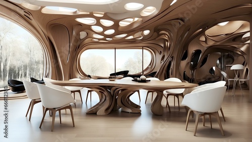 Innovative digital artwork with contemporary design elements