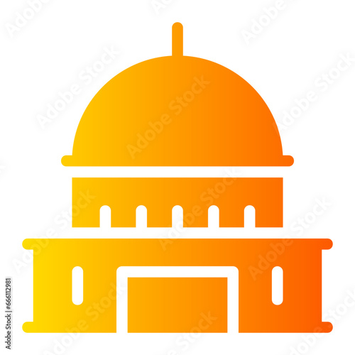 politics gradient icon