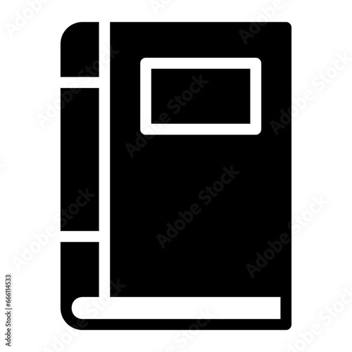 documentary glyph icon