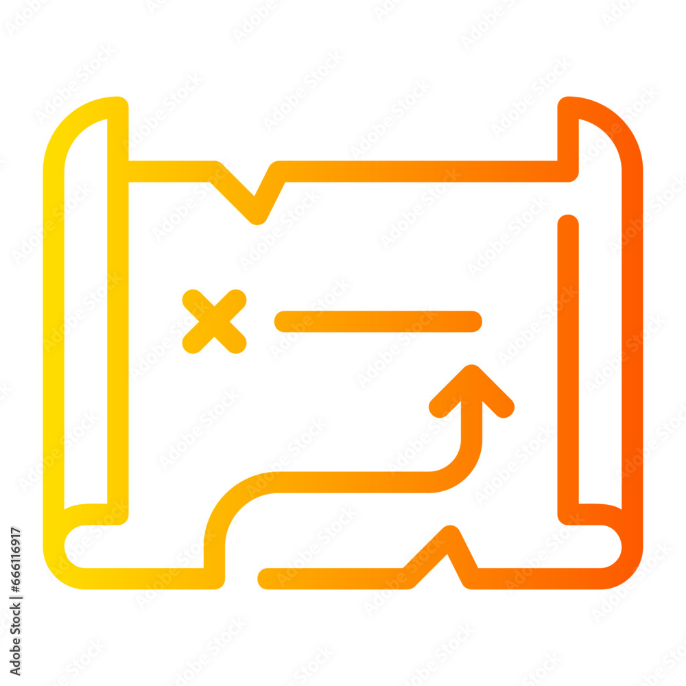 adventure gradient icon adventure gradient icon