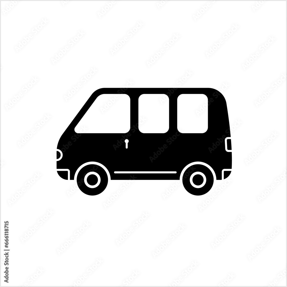 Van Icon, Vehicle Icon, Automobile Car
