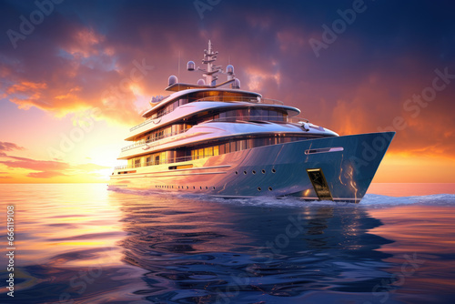 a luxury yacht for leasing