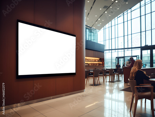 Digital Signage Corporate TV Meeting Room Office New Work Business Space Cafeteria