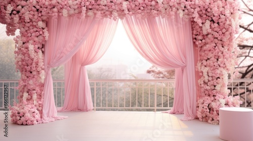 Roseate Pink Wedding Ambiance