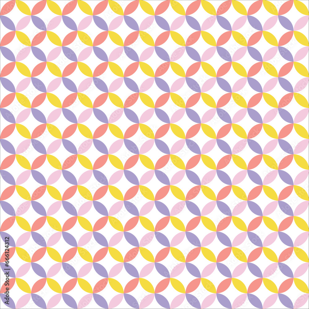 Colorful yellow pink and lilac geometric seamless pattern Colorful yellow pink and lilac geometric seamless pattern