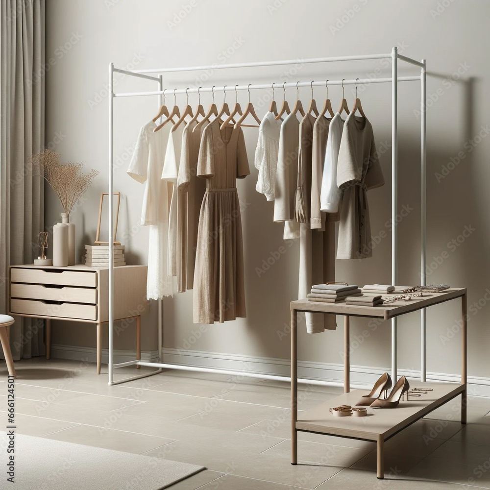 dressing room at home. dressing room at home.