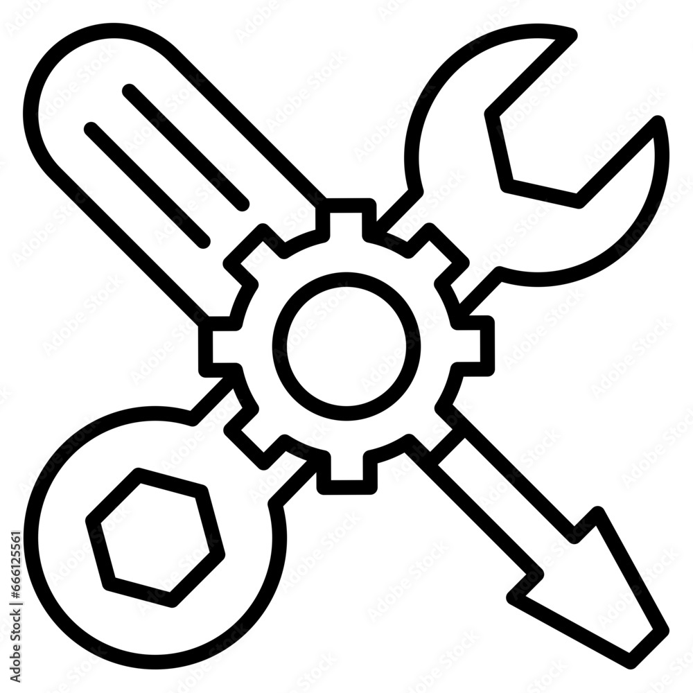 Workshop Equipment Icon Workshop Equipment Icon