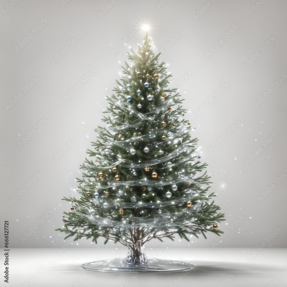 Christmas tree winter